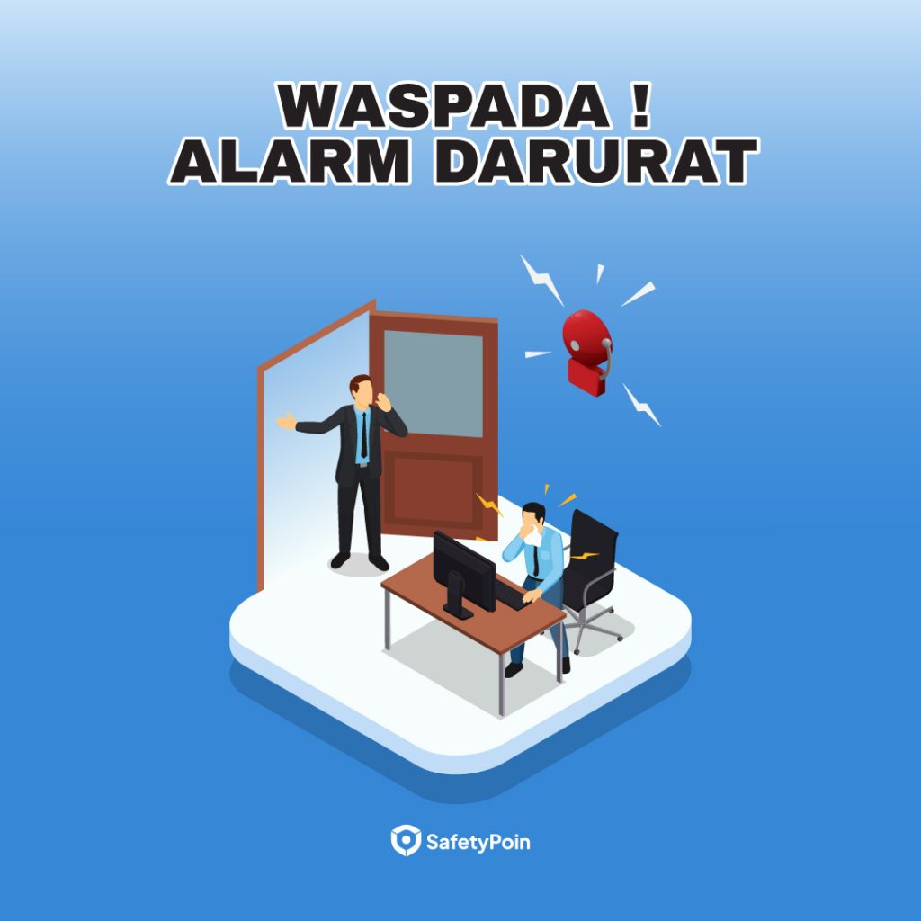 Poster Waspada Alarm Darurat