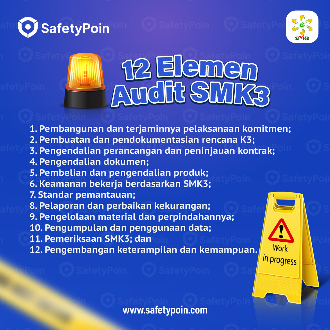 Elemen Audit SMK3 - SafetyPoin